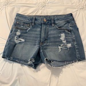 American eagle jean shorts